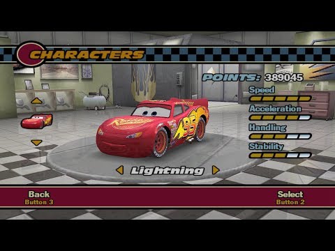 Cars The Video Game PC - Lightning Gameplay