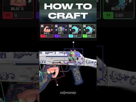 BEST AK-47 INHERITANCE CRAFT 👀  #cs2 #cs2stickers #cs2craft