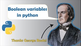 5. Boolean variables in python