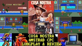 [AMSTRAD CPC] Cosa Nostra - Longplay & Review