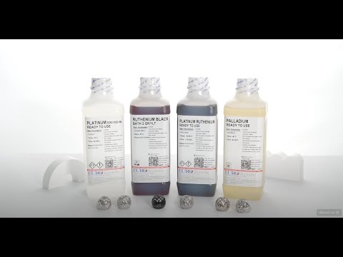 How to use Precious metal solutions (Ruthenium black  plating)