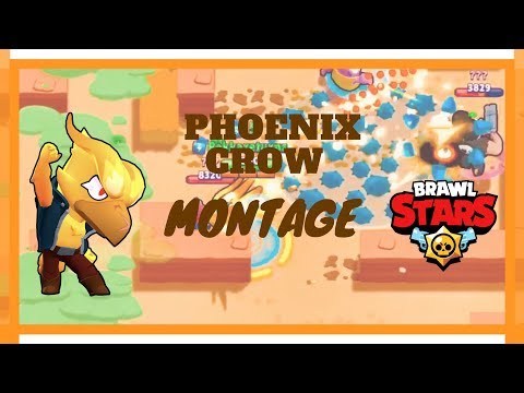 Brawl Stars:Phoenix Crow Legendary Montage!!
