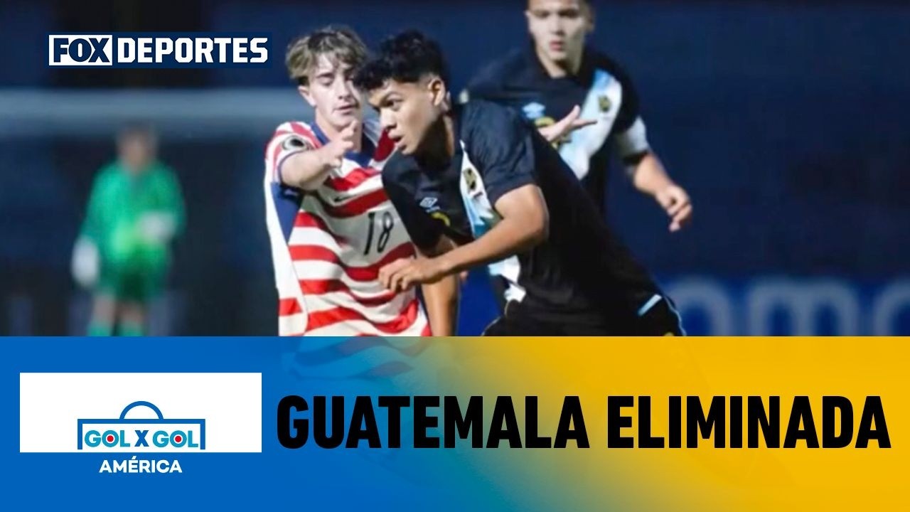 🔥 USA 3-1 GUATEMALA | Estados Unidos eliminó a su rival y clasificó al Mundial sub 20 | GolXGol