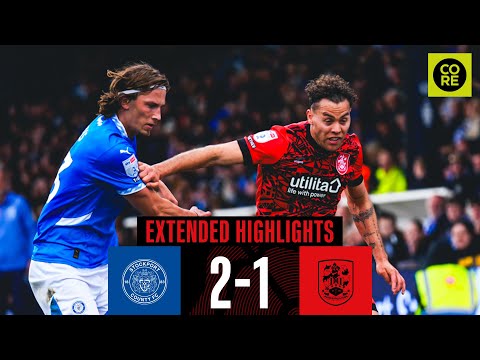 EXTENDED HIGHLIGHTS | Stockport County 2-1 Huddersfield Town