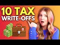 TOP 10 TAX WRITE-OFFS FOR SMALL BUSINESSES IN CANADA - TAX DEDUCTIONS  ..