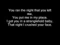Ted Nugent-Stranglehold Lyrics 