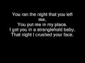 Ted Nugent-Stranglehold Lyrics 