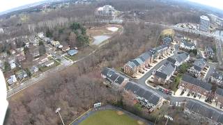 preview picture of video 'Aerial View of Dogwood Park in Rockville, Maryland'