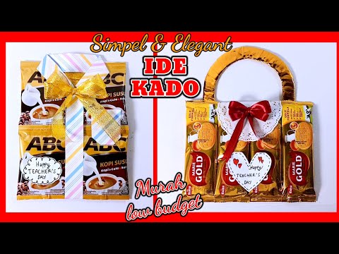 IDE KADO HARI GURU / Cara membuat Kado Elegant Dan Simpel Untuk Bapak Dan Ibu Guru