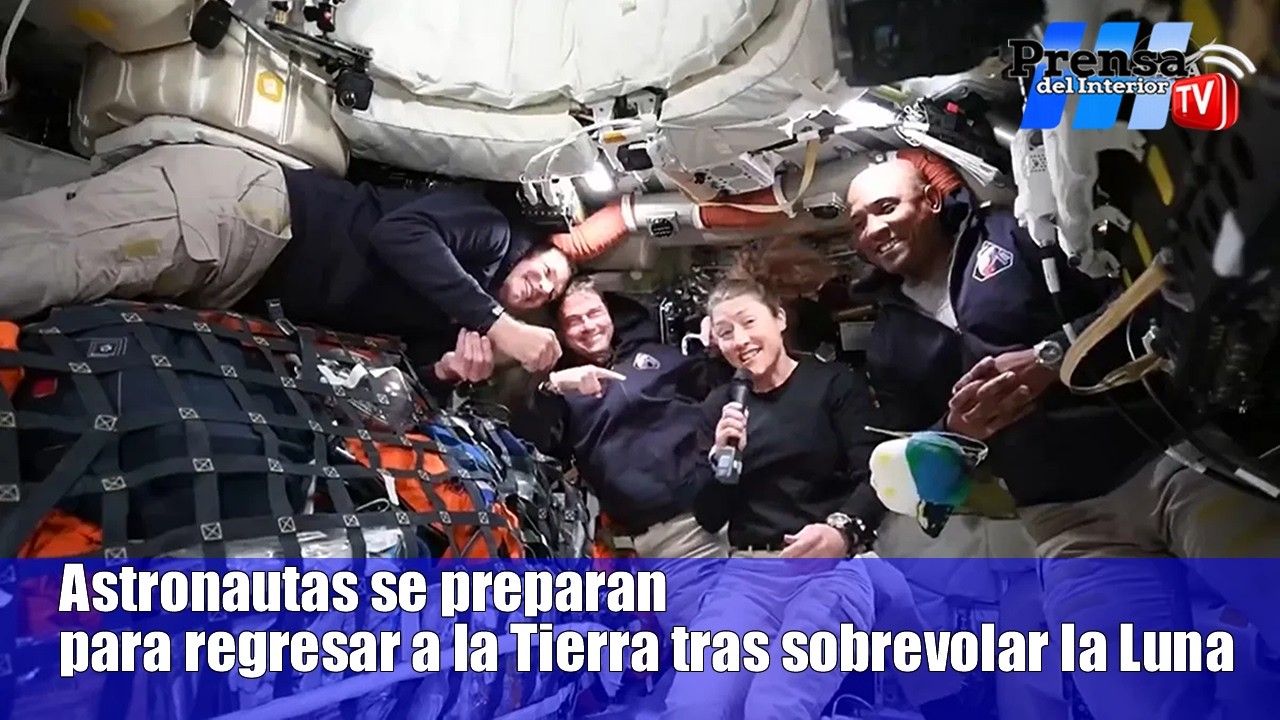 Artemis II: astronautas completan sobrevuelo lunar y regresan a la Tierra