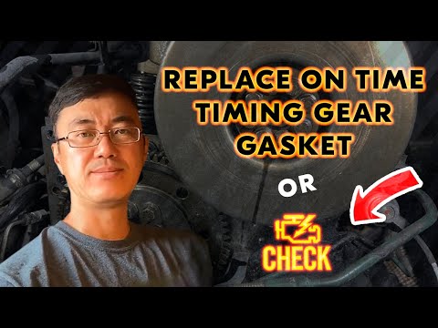Timing Gear Cover Replacement - Volvo D13 Engine