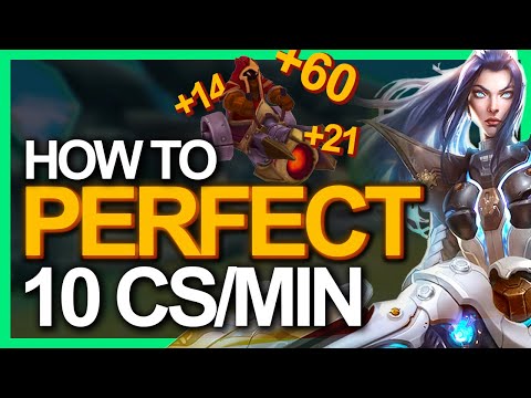How to get 10 CS a Minute in Season 13