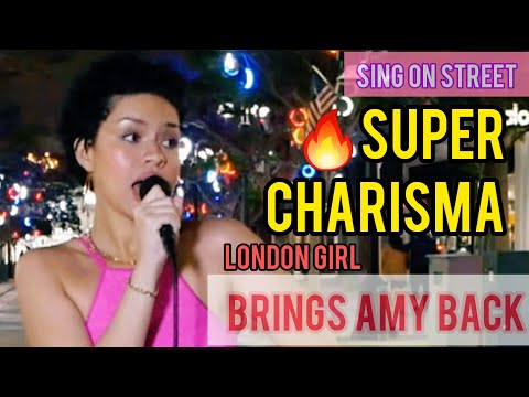 💘Must-See Street Talent! 💯London's Hidden Gem!😮Walkup Singer in Public🍀Amy Winehouse - Back To Black