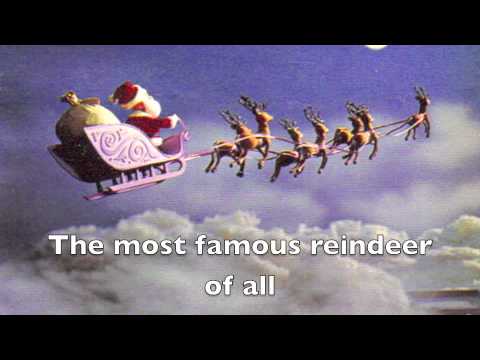 Rudolph the Red Nosed Reindeer LYRICS VIDEO