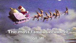 Rudolph the Red Nosed Reindeer LYRICS VIDEO