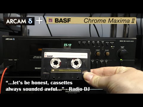 Arcam Delta 100 + BASF Chrome Maxima II - Cassettes Sound Terrible...Really?
