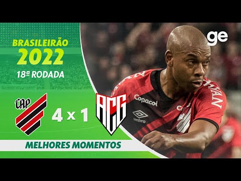 Gols e lances de Athletico Paranaense x Atlético-GO