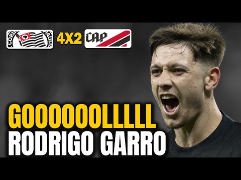 JOGADA COMPLETA DO GOL DE RODRIGO GARRO - CORINTHIANS 4X2 ATHLETICO-PR