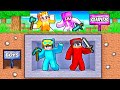 GIRL HUNTERS Vs BOY SPEEDRUNNERS REMATCH In Minecraft