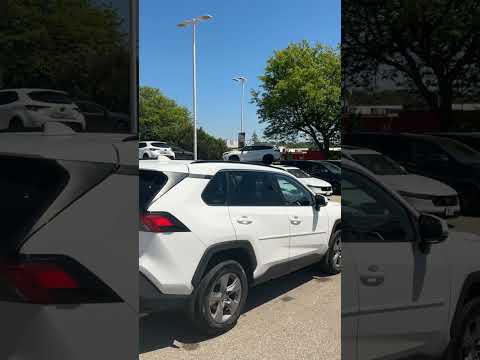 2024 Toyota RAV4 XLE AWD in White for sale at Forbes Waterloo Toyota in Waterloo, ON