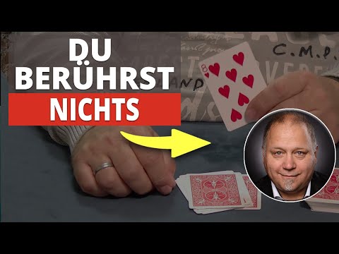 Der Kartentrick bei dem du nichts anfassen musst!
