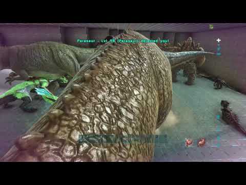 Ark Unofficial Raiding a Base with C SPIN #DarkMafia