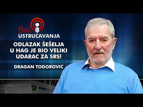 Dragan Todorović - Odlazak Šešelja u Hag je bio veliki udarac za SRS!