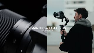 MI PRIMERA VEZ USANDO CANON Ft Sigma 30mm F1.4 DC DN C 🤯