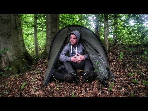Meine ERSTE NACHT ALLEINE IM WALD!