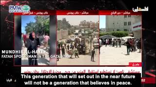 Fatah spokesman on TV