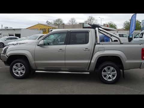 2013 Volkswagen Amarok 2H MY13 TDI420 4Motion Perm Highline Sand Beige 8 Speed Automatic Utility