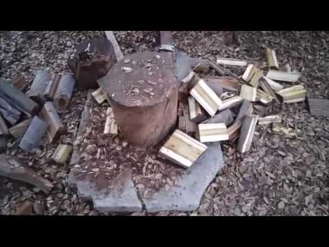 Build your own Kinetic Wood Splitter