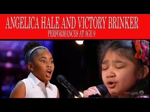 ANGELICA HALE AND VICTORY BRINKER PERFORMANCES AT AGE 9