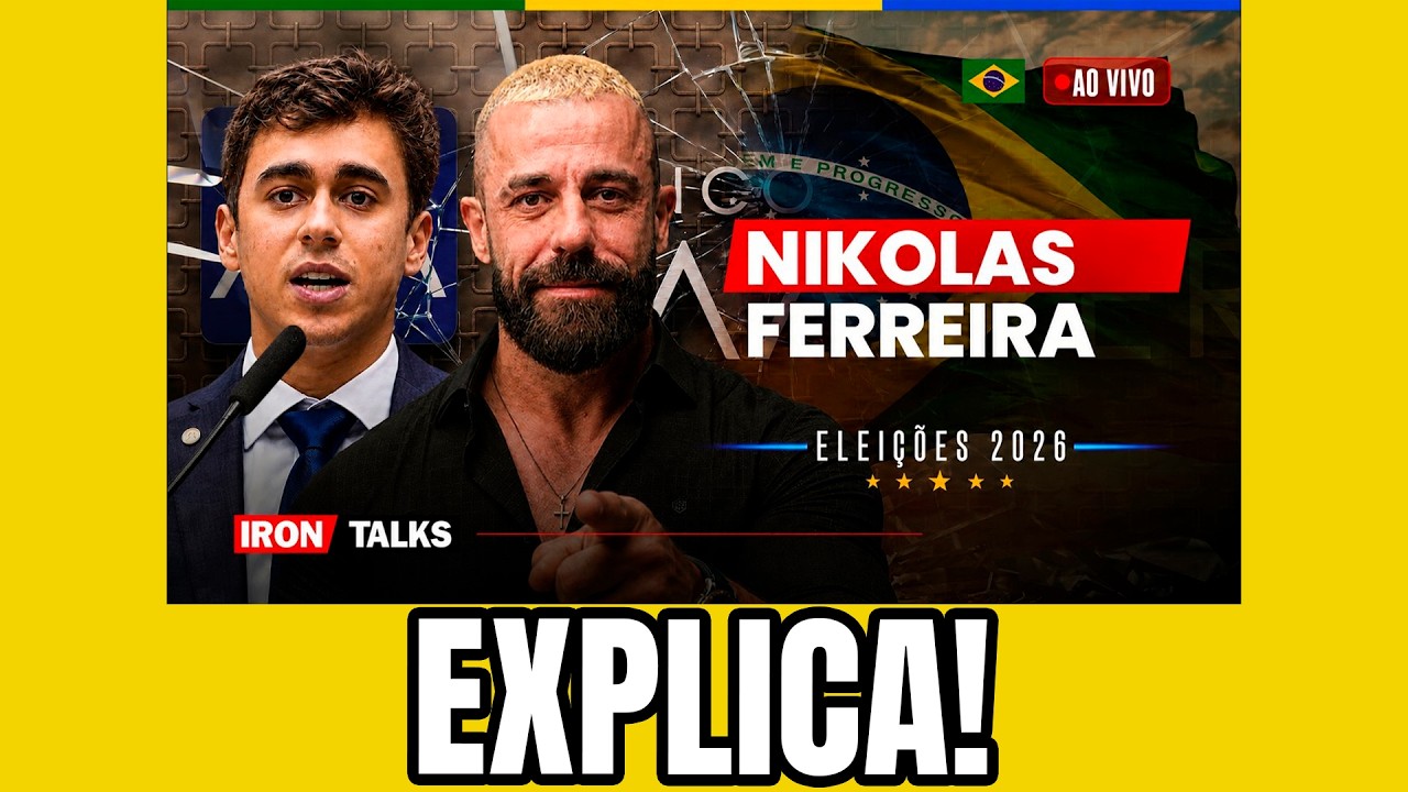 NIKOLAS EXPLICA CONVERSAS COM VORCARO e Vídeos pro Murilo passar raiva