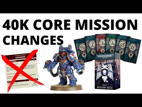 40K Core Gameplay Changes Revealed - All the Missions from the Updated 2025-26 Deck