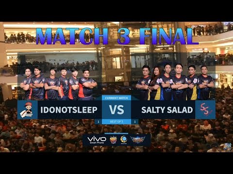 MSC Grand Final Day 3 SALTY SALAD vs IDNS Match 3 (FINAL) Mobile Legends Bang Bang