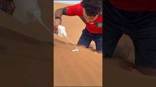 Turning Desert Soil into Clay #shortsvideo