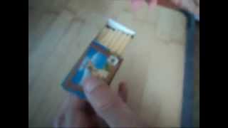 Comment ne pas allumer une allumette