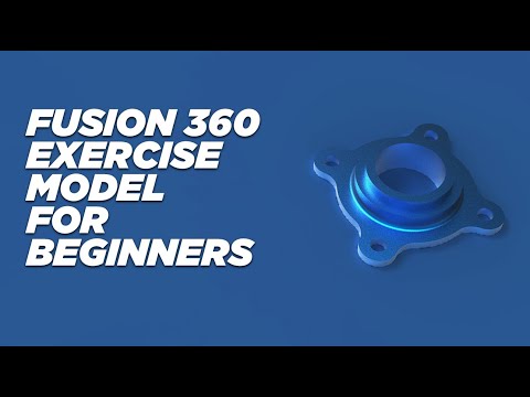 Fusion 360 exercise tutorial for absolute beginners|Learn fusion in 21 days