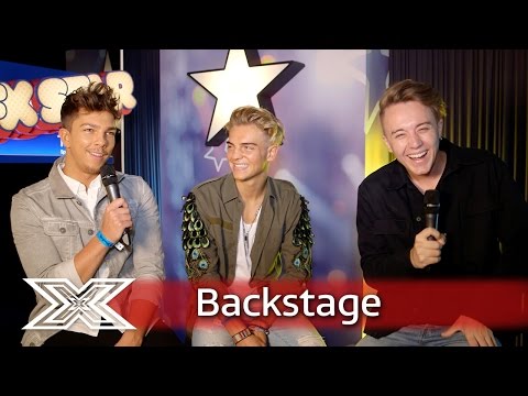 The X Factor Backstage with TalkTalk | Matt and Freddy talk to Roman Kemp!
