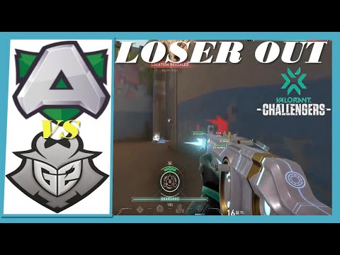 LOSER OUT ! G2 vs Alliance | HIGHLIGHTS | VCT 2022 EU Stage 1 Challengers - Closed Qualifier 1.