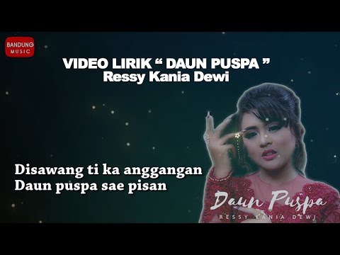 Karaoke DAUN PUSPA [High Quality AUDIO] Ressy Kania Dewi