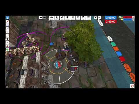 Warhammer Ynnari vs Dark Angels DW