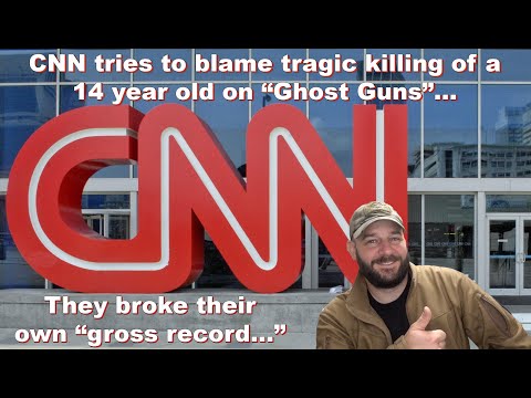 CNN paints 14 year old victim as a "Ghost Gun" issue... This is gross even for CNN... Thumbnail