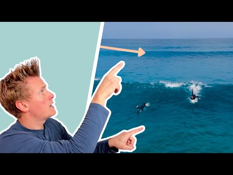 Surf : quand prendre la vague ? (mousse et vague verte)