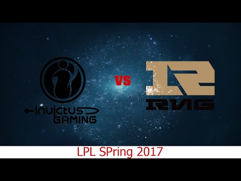 IG vs RNG Game 1 - LPL Spring 2017 Week 3 Day 2 - Invictus Gaming vs Royal Never Give Up