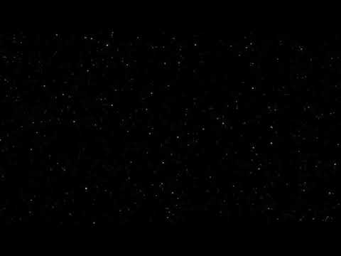 [10 Hours] Stars at Night BLACK B/G - Video & Audio Crickets [1080 HD] Slow TV