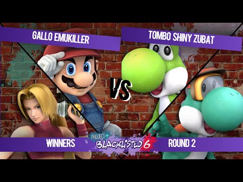 Blacklisted 6 Doubles WR2 - Gallo/Emukiller (R) vs TomBo/Shiny Zubat (G)