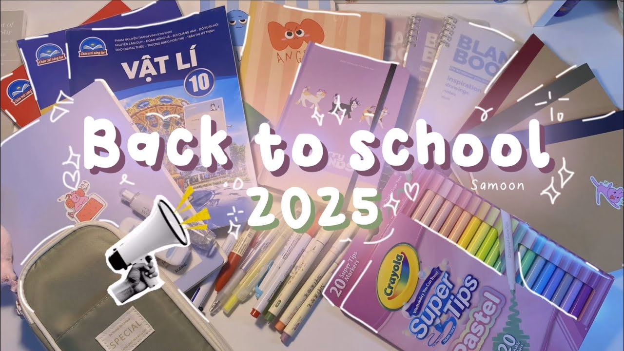 BACK TO SCHOOL 2025 || Mình Đã Chuẩn Bị Gì Cho Năm Học Mới?? ★⋆. | Samoon