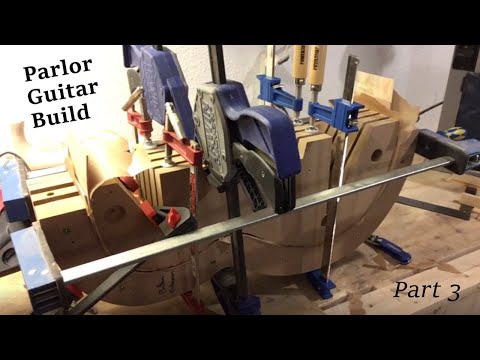 Parlor Guitar Build - Part 3 - Adventures in Laminating (Great Guitar Build Off 2021)
